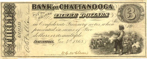 Bk Chattanooga $3 G-88